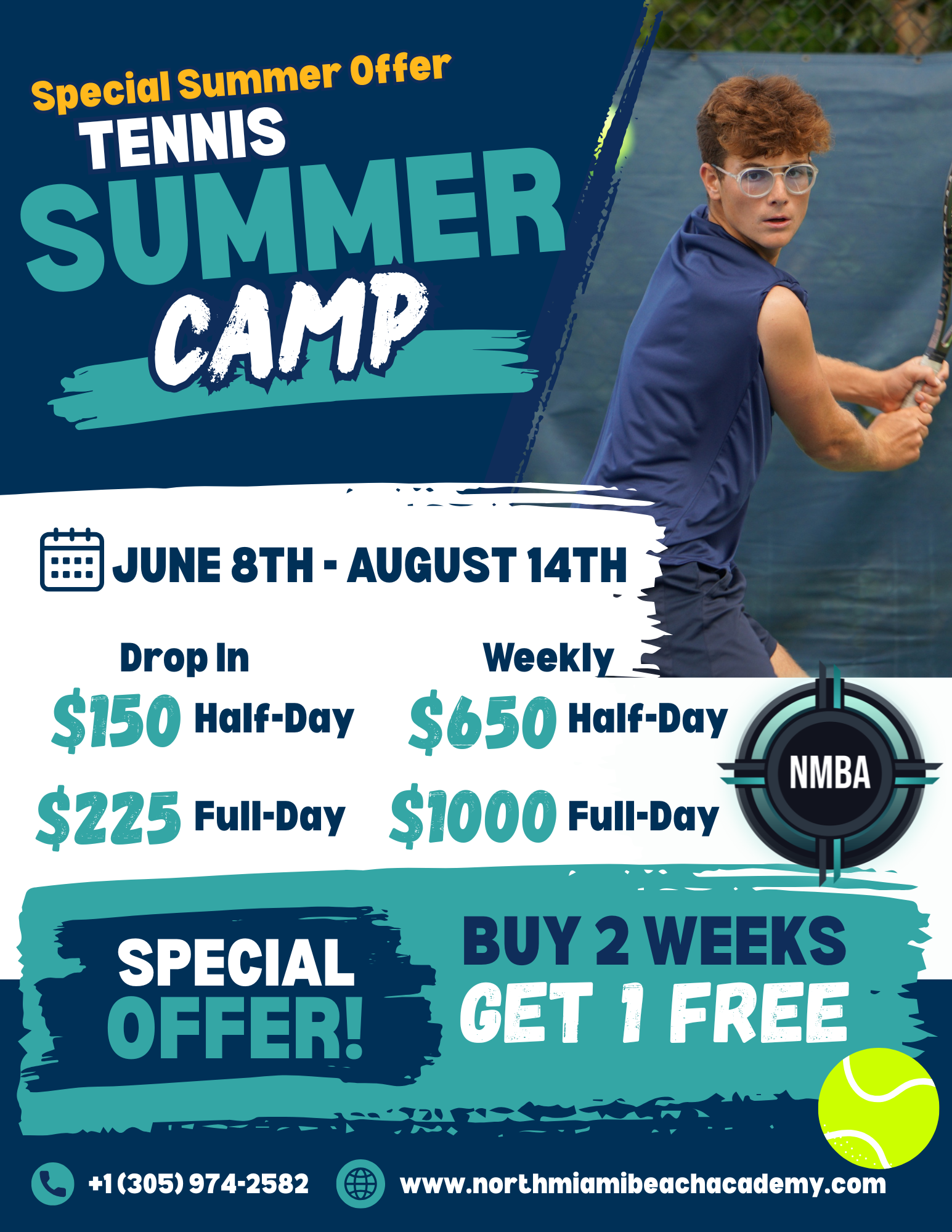 Summer Camp 2026 — Buy 2 Get 3rd Week Free